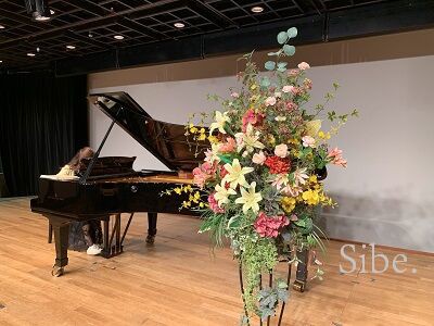 発表会舞台装花 レンタルステージフラワー Studio Sibe