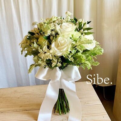 軽井沢周辺地域限定 生花おまかせウェディングブーケプラン Studio Sibe