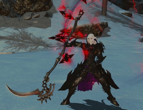 341 暗黒騎士用のエッダちゃんの鎌を購入しました Ff14 これは 描きなぐり帳よ