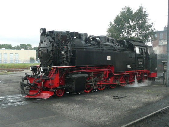 ドイツ旅紀行 その ハルツ狭軌鉄道 ヴェルニゲローデ駅出発 世界の車窓より