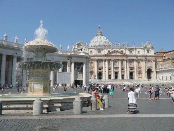 イタリア＋スイス旅紀行・その15、バチカン・サンピエトロ大聖堂