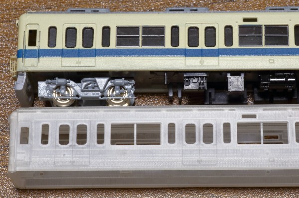 FUSION360で小田急5000形(5200形)を作る その6 : 銀色電車研究室