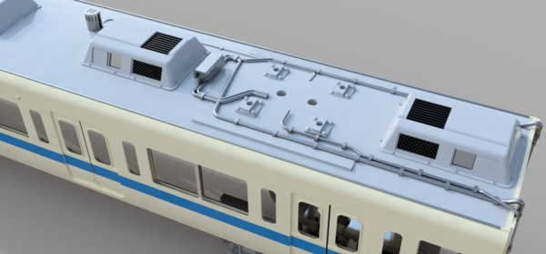 FUSION360で小田急5000形(5200形)を作る その5 : 銀色電車研究室