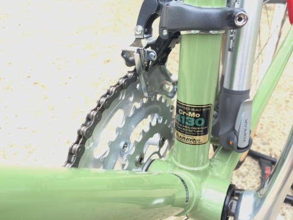 【ジャンク】送料込ARAYA アラヤ 4130 Cr-MOロードバイク ベージュ Xmas Sale!) 店頭受取限定 アラヤ ARAYA Diagonale ロードバイク 700C