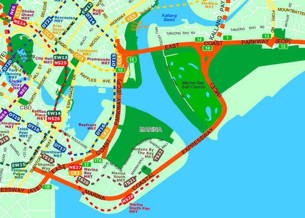 海底高速道路 Mce Marina Coastal Expressway 今日29日開通 シンガポールねた 海底高速道路 Mce Marina Coastal Expressway 今日29日開通 シンガポールねた