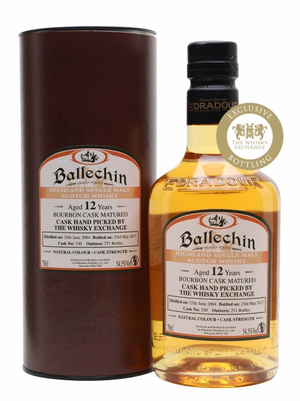 Ballechin 12yo 2004 - 2017, The Whisky Exchange Exclusive