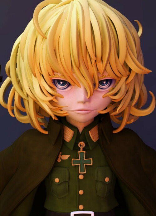 幼女戦記 ターニャ デグレチャフ少佐の製作記 気まぐれ絵日記 3dcgとフィギュア製作記 幼女戦記 ターニャ デグレチャフ少佐の製作記 気まぐれ絵日記 3dcgとフィギュア製作記