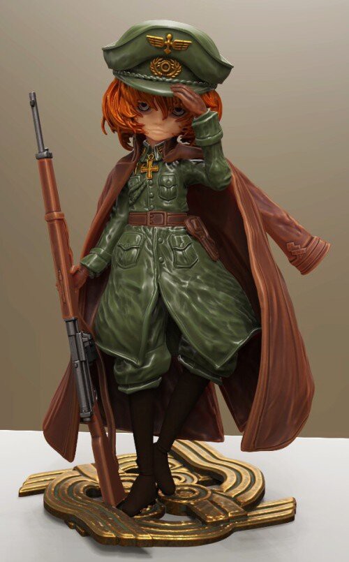 ワンダーフェスティバル21冬 Wf21w に向けて 気まぐれ絵日記 3dcgとフィギュア製作記