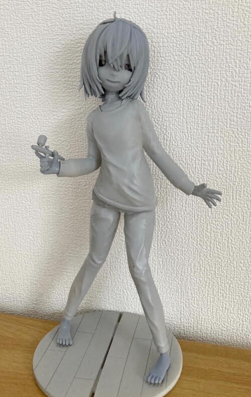 はぐちゃん となりのフィギュア原型師 出力レビュー 気まぐれ絵日記 3dcgとフィギュア製作記