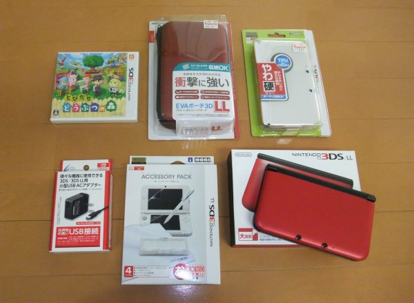 ニンテンドー３ｄｓ ｌｌ ついに買いました ヤマダ電機はサービスいい アクセサリーパック付いてたよ とびだせどうぶつの森 おすすめ周辺機器も紹介します ゲーム