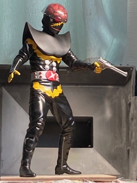 海洋堂 メガソフビ 悪の戦士ハカイダー 【その4 完成】 : 昭和