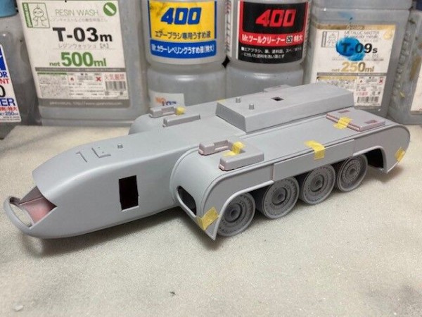 アオシマ 1/72 サンダーバード 磁力牽引車 【その２】 : 昭和特撮模型倉庫