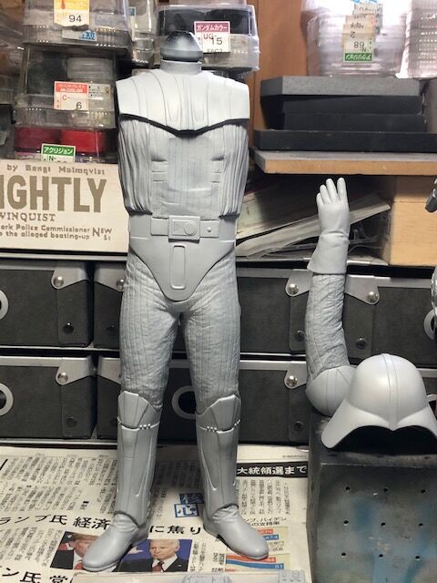 海洋堂 1/6 ダースベイダー 【その1 完成】 : 昭和特撮模型倉庫