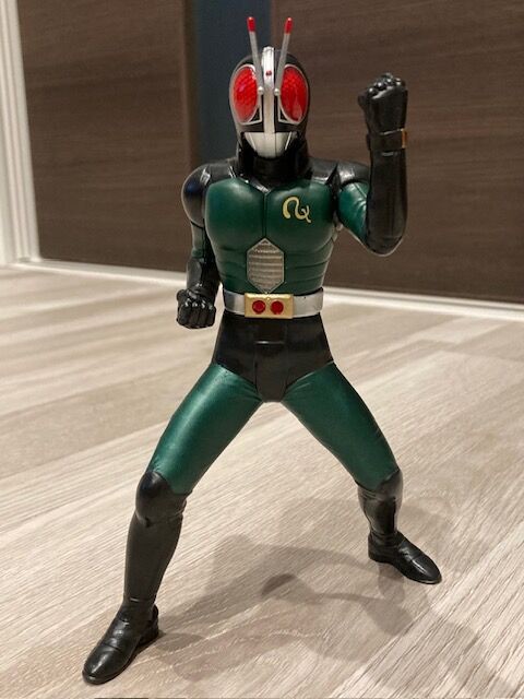 20-60代からのファッション通販  モデルレビュー第54弾】英雄勇像 仮面ライダーBLACK RX BLACK & 特撮