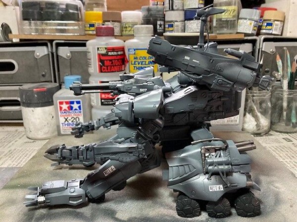 コトブキヤ 1/35 ガンヘッド 【その7】 : 昭和特撮模型倉庫