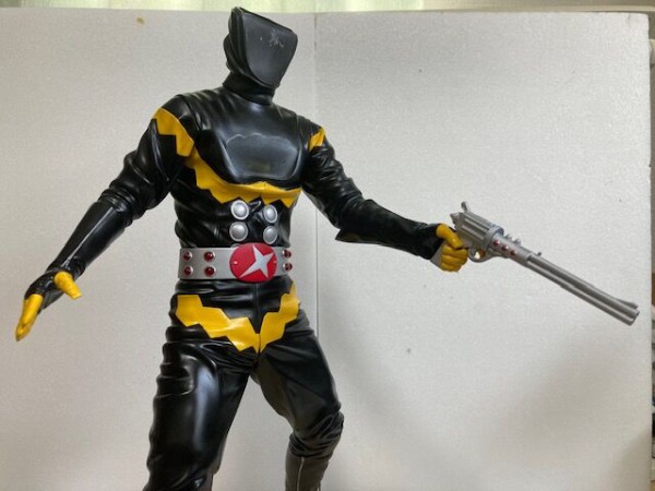 海洋堂 人造人間キカイダー 悪の戦士ハカイダー メガソフビ レジン