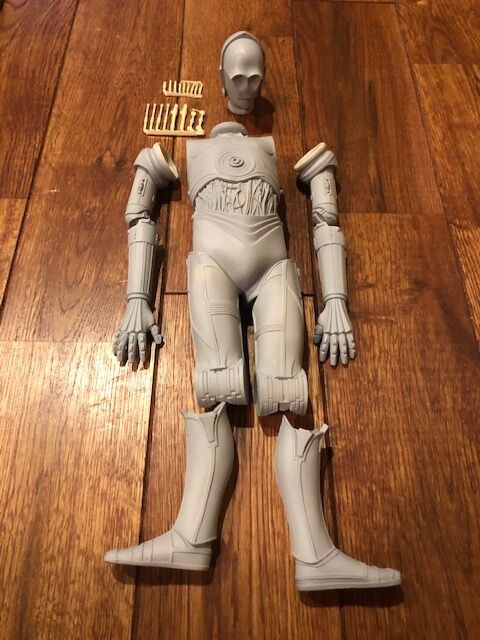海洋堂 1/6 C3PO 【その1】 : 昭和特撮模型倉庫
