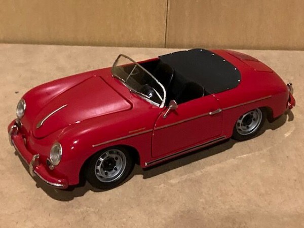 無料クーポン配布 アプリ モデルレビュー第15弾】ユニオンモデル ポルシェ356A 1/24 自動車