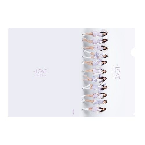 物販情報] =LOVE「CAMEO」クリアファイル発売！4月19日より通販サイト