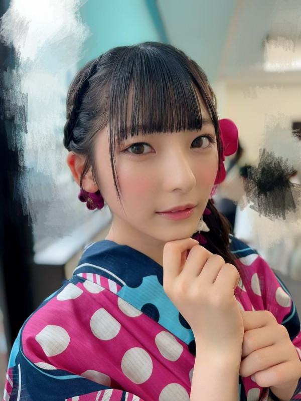 永田詩央里　浴衣2019 直筆　ノイミー ノイミー] しおりん浴衣カワイすぎ【永田詩央里】 : イコラブ＠プレス