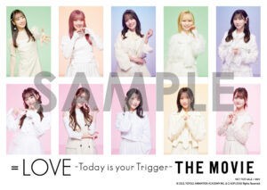 お知らせ] 映像商品『＝LOVE Today is your Trigger THE MOVIE』Blu