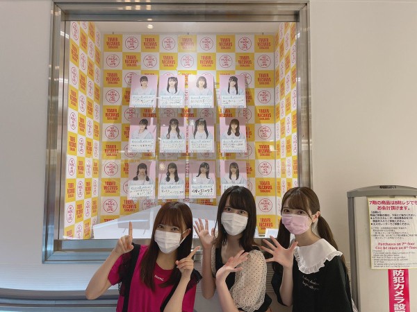 ノイミー　直筆サイン　尾木波菜 本田珠由記 落合希来里 川口夏音　(生写真 ≠ME] ノイミーちゃん CDショップ巡り（サインとコメントなど店頭に