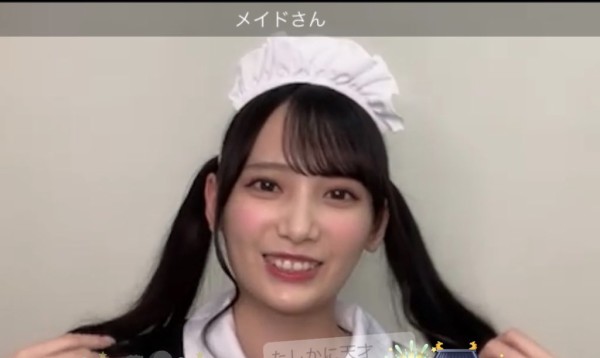 ノイミー] ひぃちゃんのメイドコスプレ配信…【鈴木瞳美】 : イコラブ