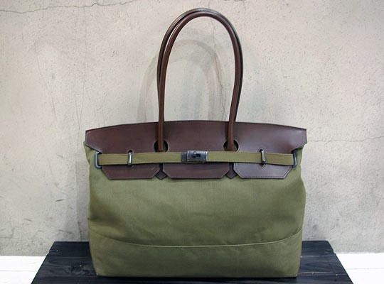 ポーター ネクサスセブン JANE LEATHER BAG バーキン 茶色