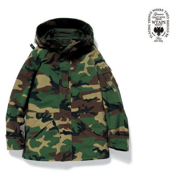WTAPS VISUALUPARMORED 2013 SPRING&SUMMER EX26 PHILOSOPHY ECWCS JACKET :  SKOOL OF DAZE