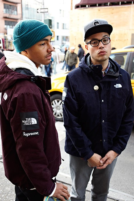 Supreme THE NORTHFACE waxed マウンテンジャケット