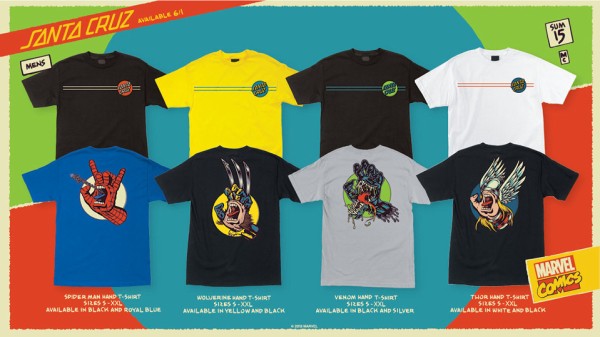 SANTA CRUZ SKATEBOARDS TEAMS UP WITH MARVEL FOR SCREAMING HAND