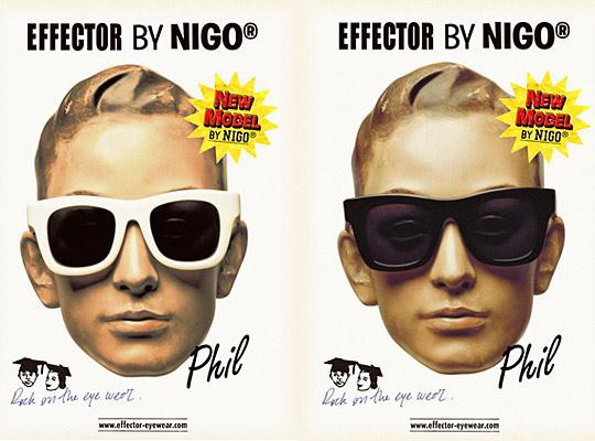 EFFECTOR by NIGO 3rd MODEL “Phil” : SKOOL OF DAZE