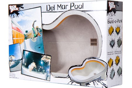 TechDeck指スケ用プールTech Deck テックデッキ Del Mar pool 指スケ
