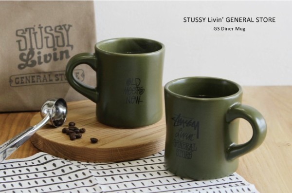 STUSSY Livin’GENERAL STORE GS Diner Mug