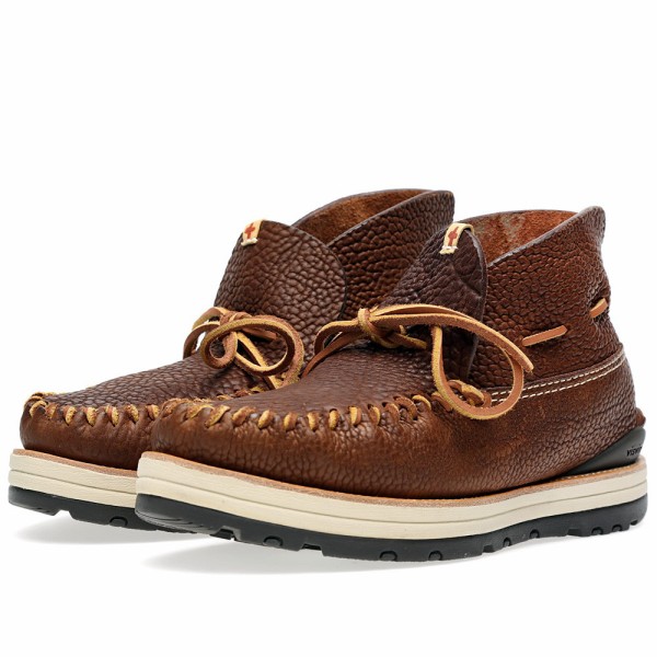 visvim Yucca Moc Boot Mid Brown : SKOOL OF DAZE
