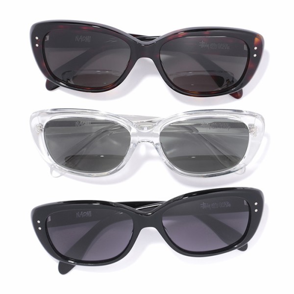 STUSSY eyegear NAOMI
ステューシーサングラス  ナオミ Stussy x Audience 