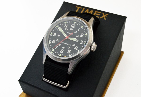 J.crew × Timex Military watch black : SKOOL OF DAZE