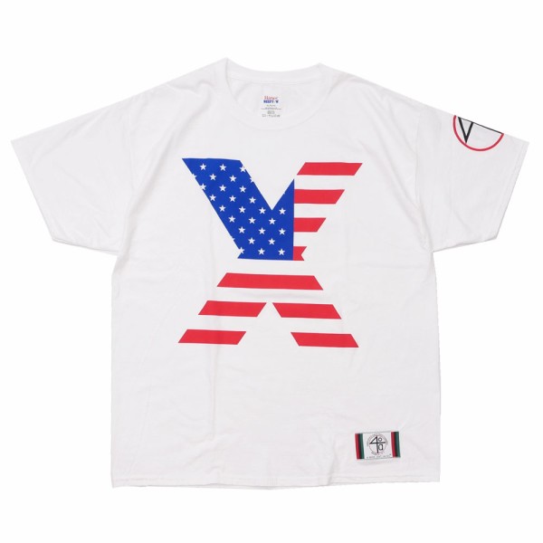 SPIKE LEE JOINT 40ACRES X FLAG Tee : SKOOL OF DAZE