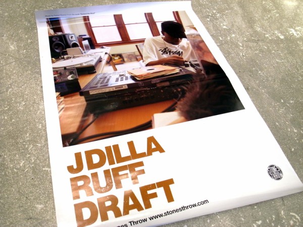 stones throw ruff draft j dilla ポスター - 洋楽