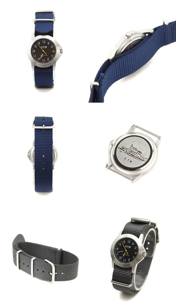 Carhartt × A.P.C. Odette Watch ” If Six was Nine ” : SKOOL OF DAZE