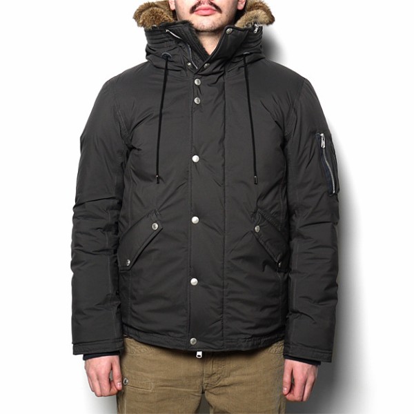 Nonnative Trooper Hooded Down Blouson Nylon Ripstop Gore-Tex