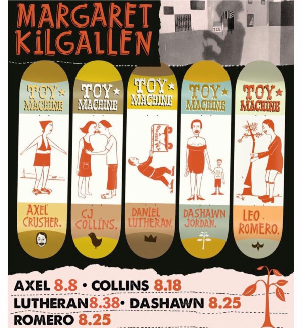 TOY MACHINE x MARGARET KILGALLEN : SKOOL OF DAZE