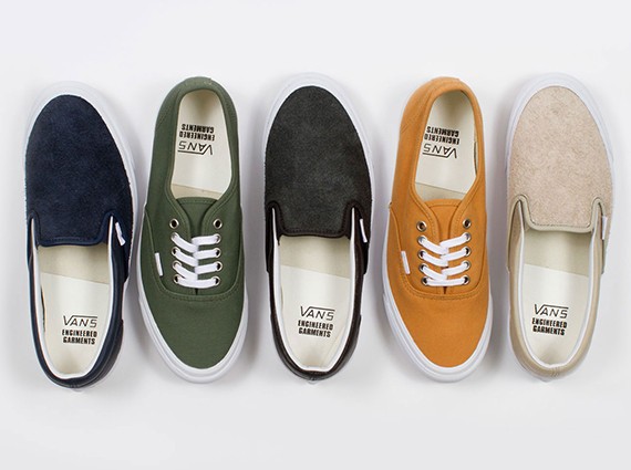 Engineered Garments x Vans Vault Collection : SKOOL OF DAZE