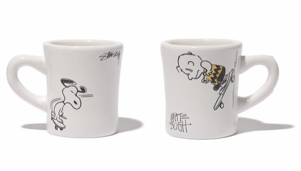 Stussy X Peanuts Crabby Skate Mug Skool Of Daze