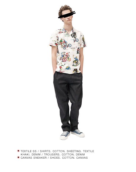 WTAPS VISUALUPARMORED 2014 1ST COLLECTION EX28 CONCRETE