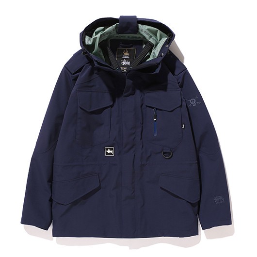 740㎝STUSSY × AFDICEGEAR GORE-TEX M-65 ジャケット - マウンテンパーカー