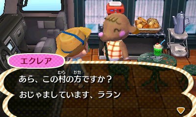 496 84日目のキャンパーは【とびだせどうぶつの森】 : とび森で