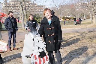 フィンランド共和国 元大統領 ご来園 七北田公園都市緑化ホール