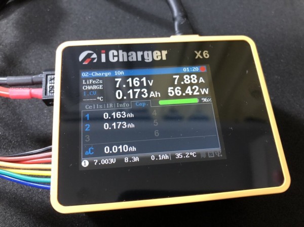 充電器買いました。iCharger X6 : 小学生の息子とラジコン始め