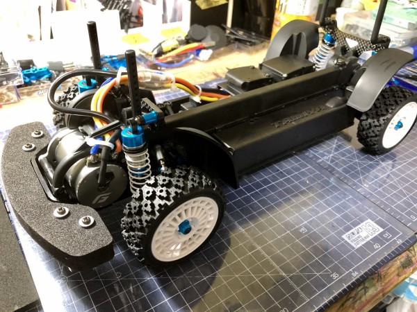 16号車 XV-01 ロングダンパー仕様を作ってみた。 : 小学生の息子と